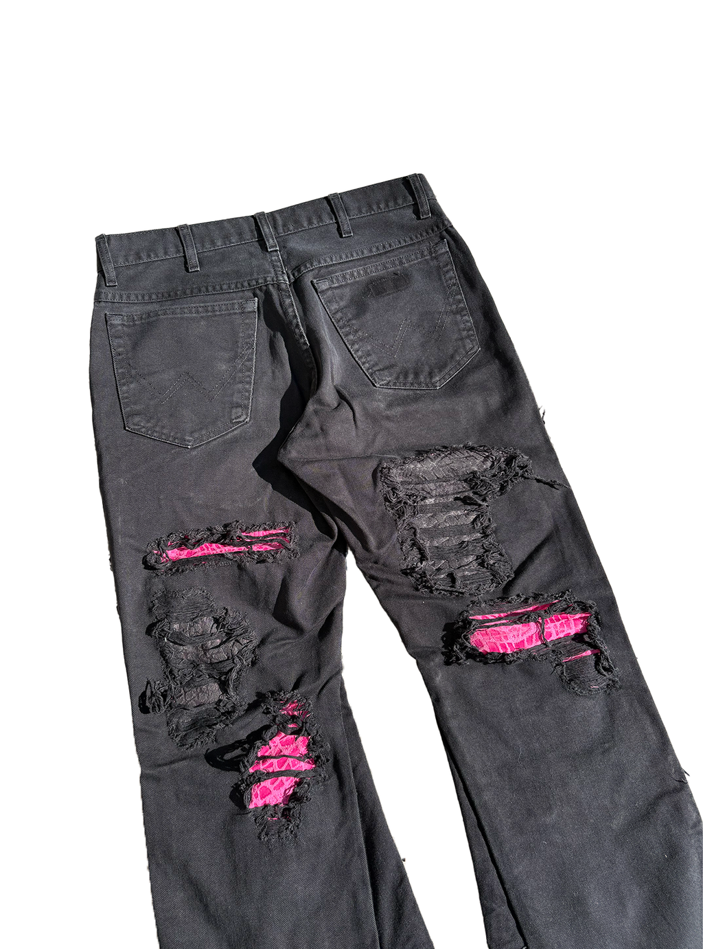 Pureliism™ Wound distressed jeans, w:32'
