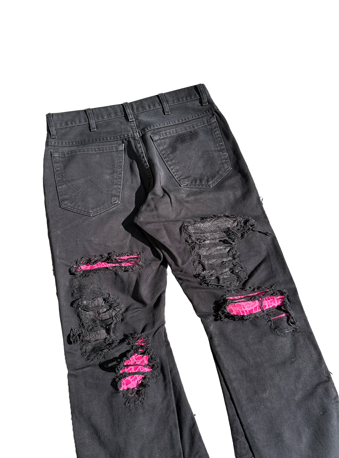 Pureliism™ Wound distressed jeans, w:32'