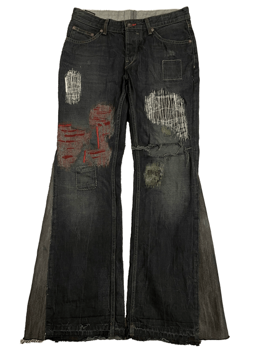 1OF1 stiched flared jeans(33x31)