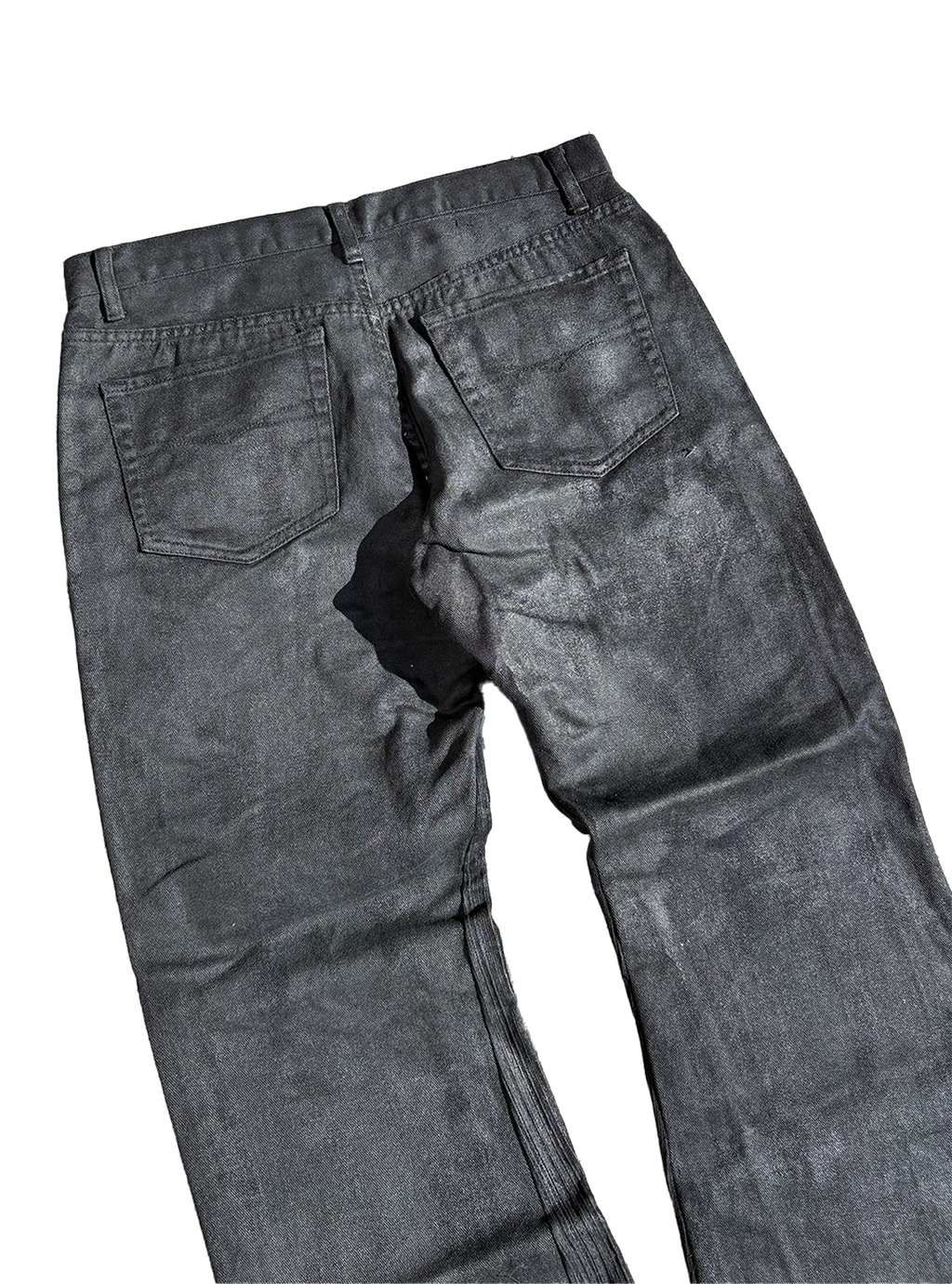 Pureliism™ Painted flared denim, w: 33