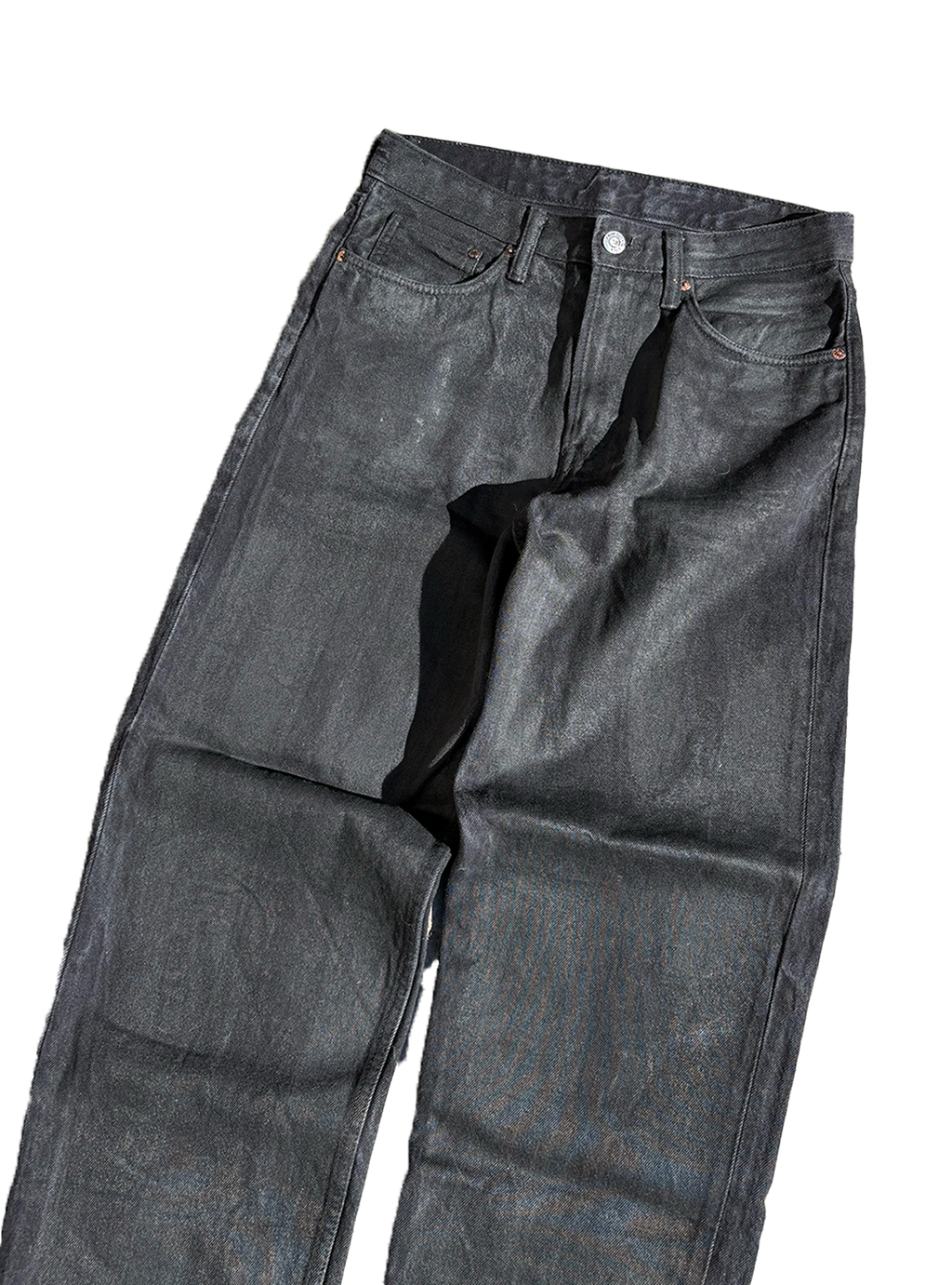 Pureliism™ painted denim, w: 31