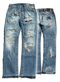 Pureliism™ Distressed light blue jeans, w: 31