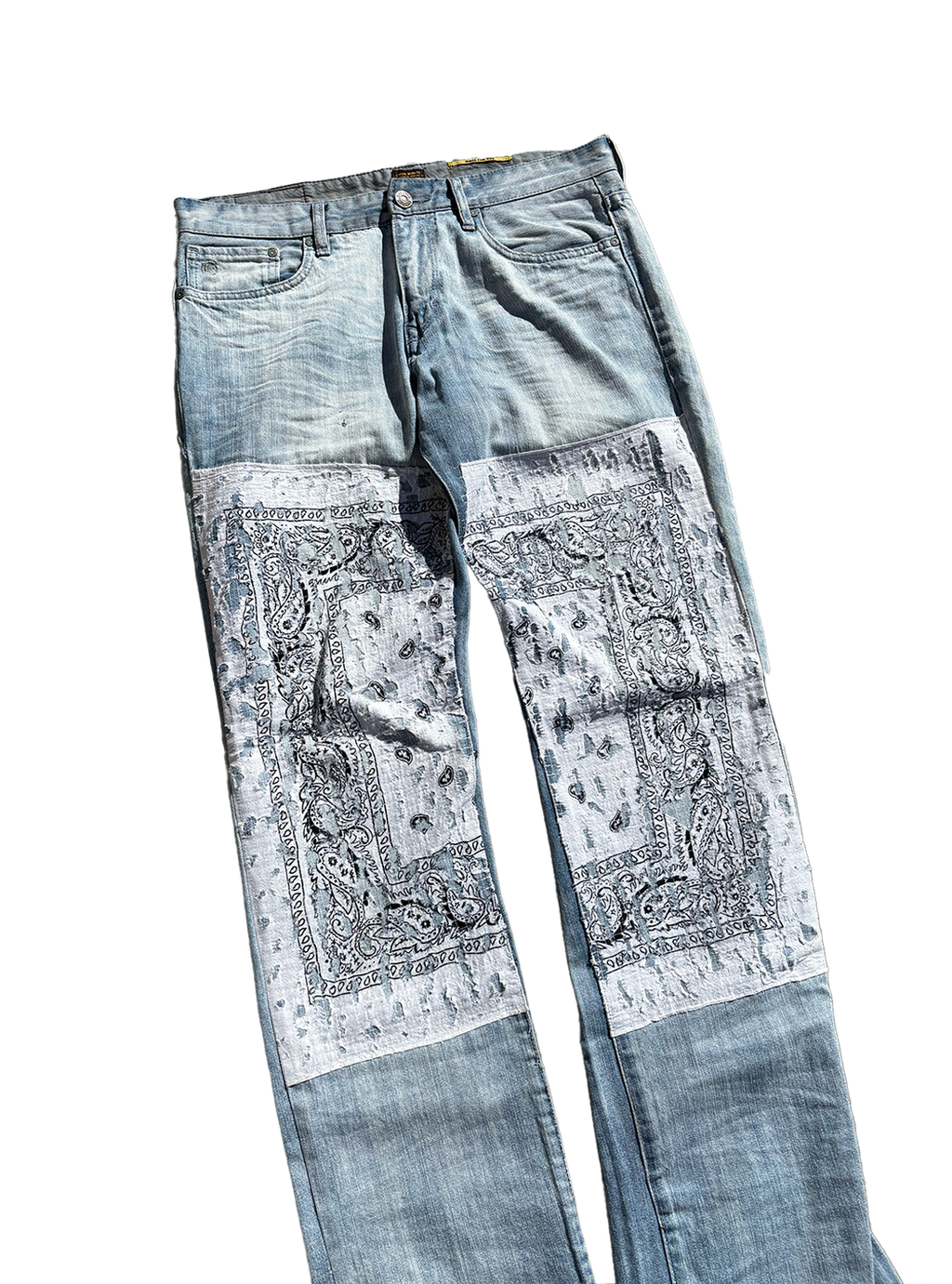 Pureliism™ Paisley denim, w:35