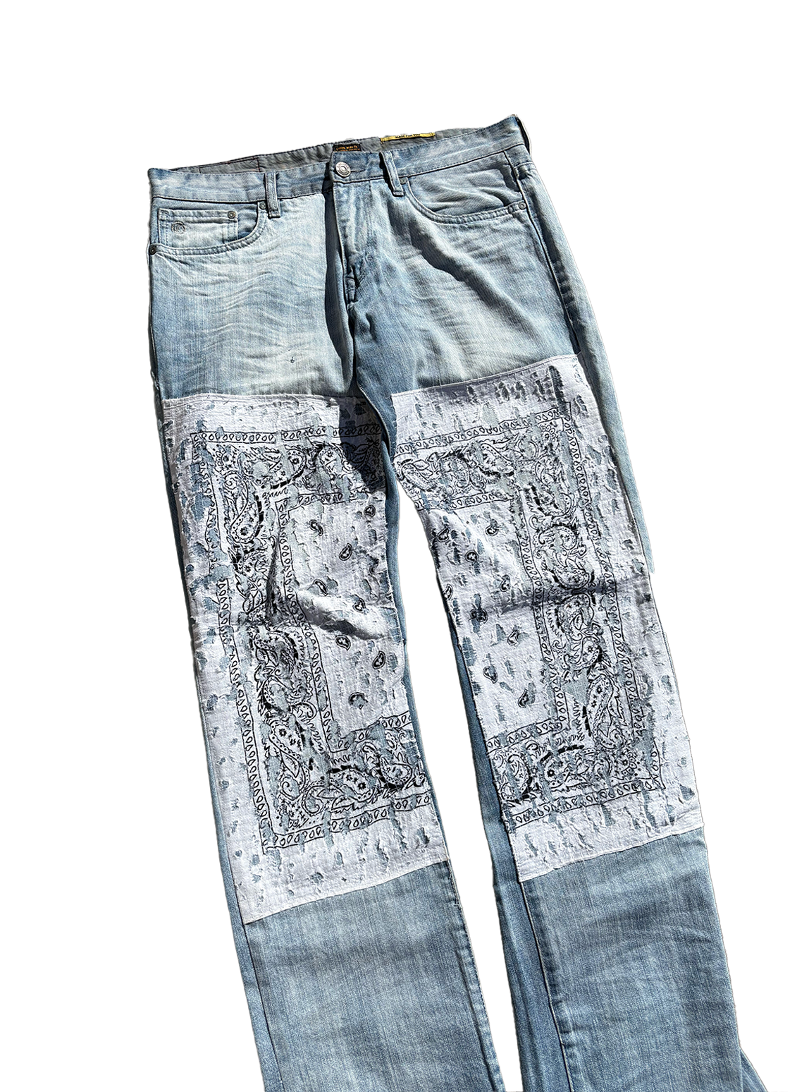 Pureliism™ Paisley denim, w:35