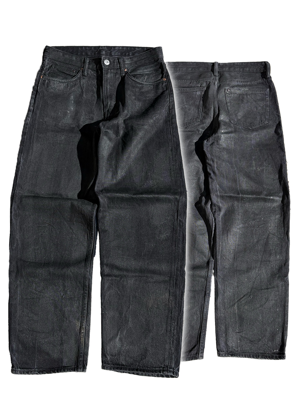 Pureliism™ painted denim, w: 31